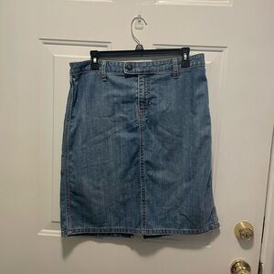 Vintage Gap Jean Denim Skirt 8
